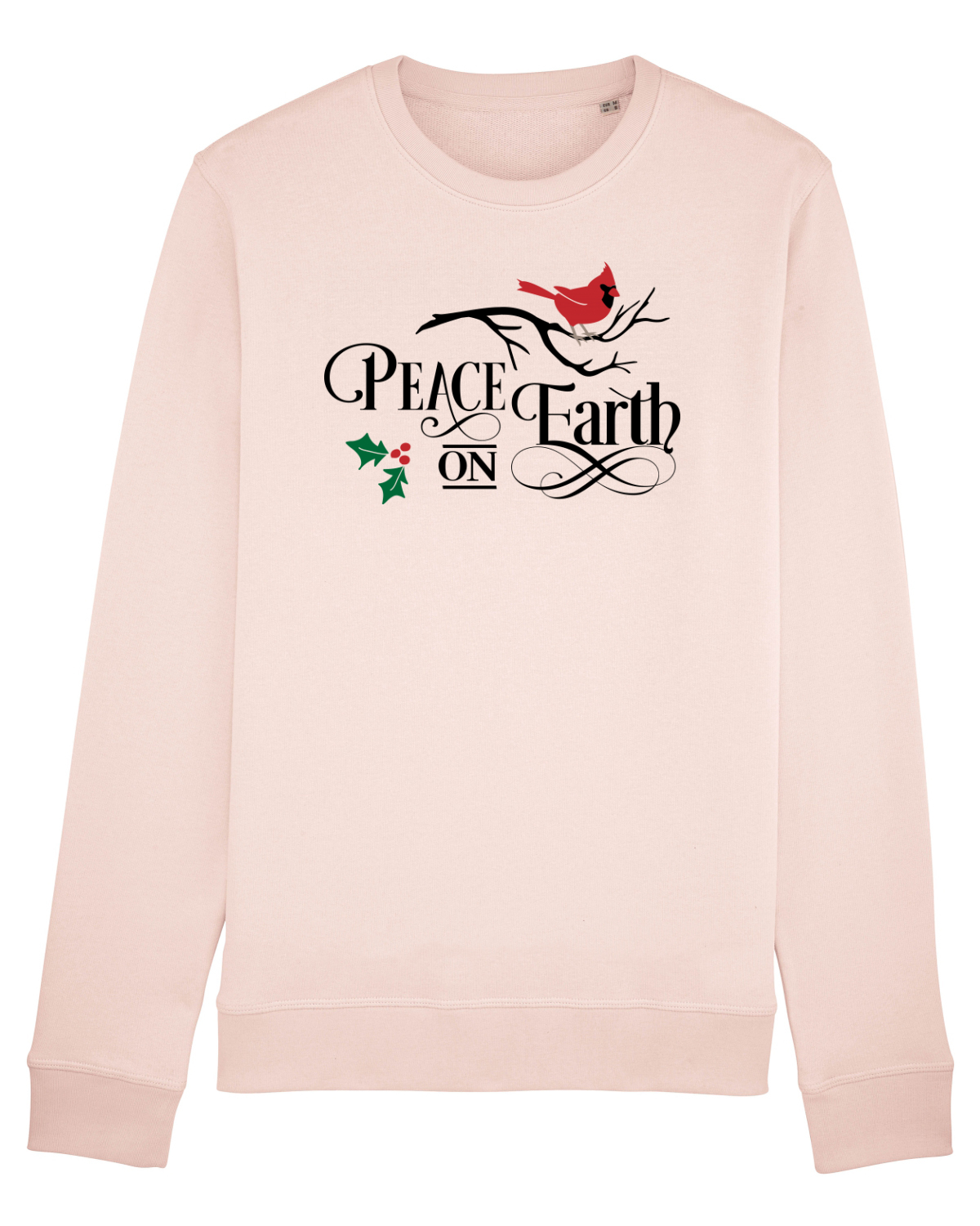 Bluză mânecă lungă Unisex Rise Candy Pink