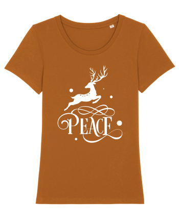 Peace on Earth White Roasted Orange