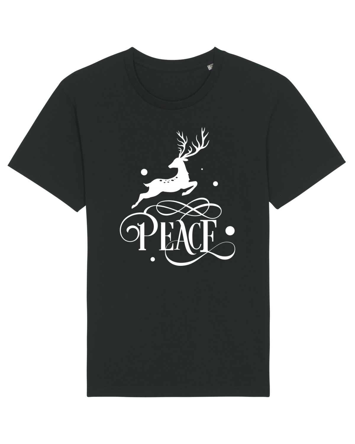 Tricou mânecă scurtă Unisex Rocker Black