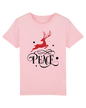 Peace Red Cotton Pink