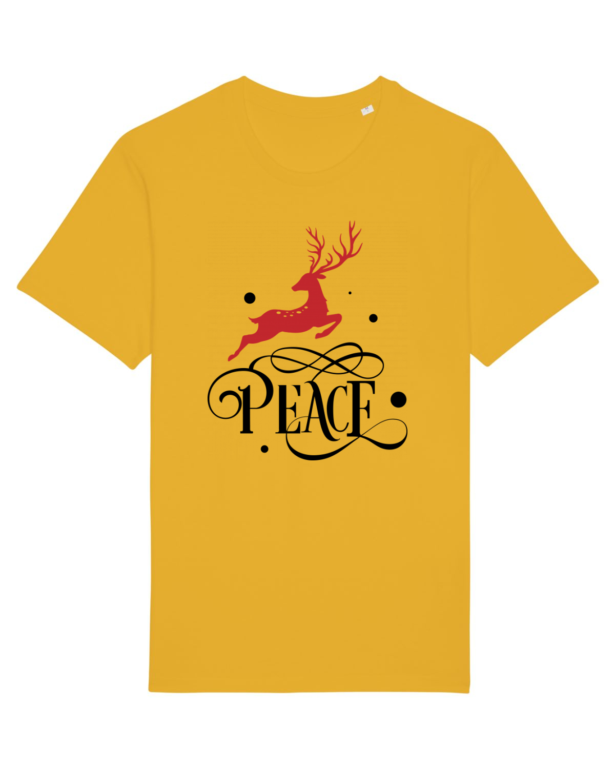 Tricou mânecă scurtă Unisex Rocker Spectra Yellow