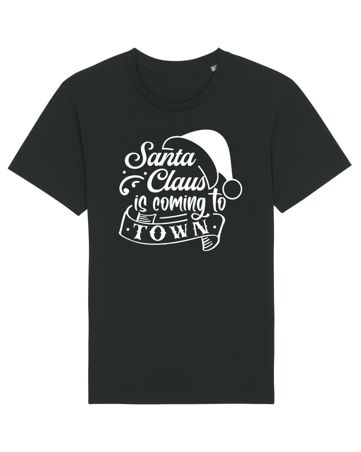 Tricou mânecă scurtă Unisex Rocker Black