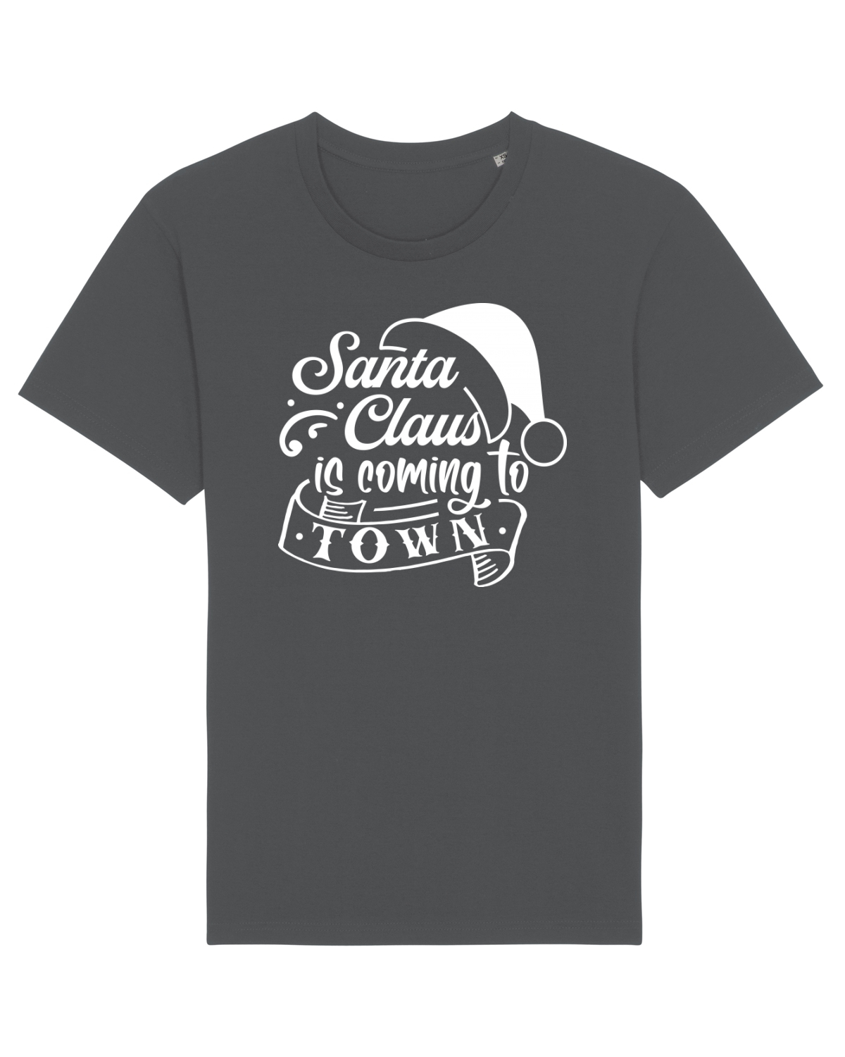Tricou mânecă scurtă Unisex Rocker Anthracite