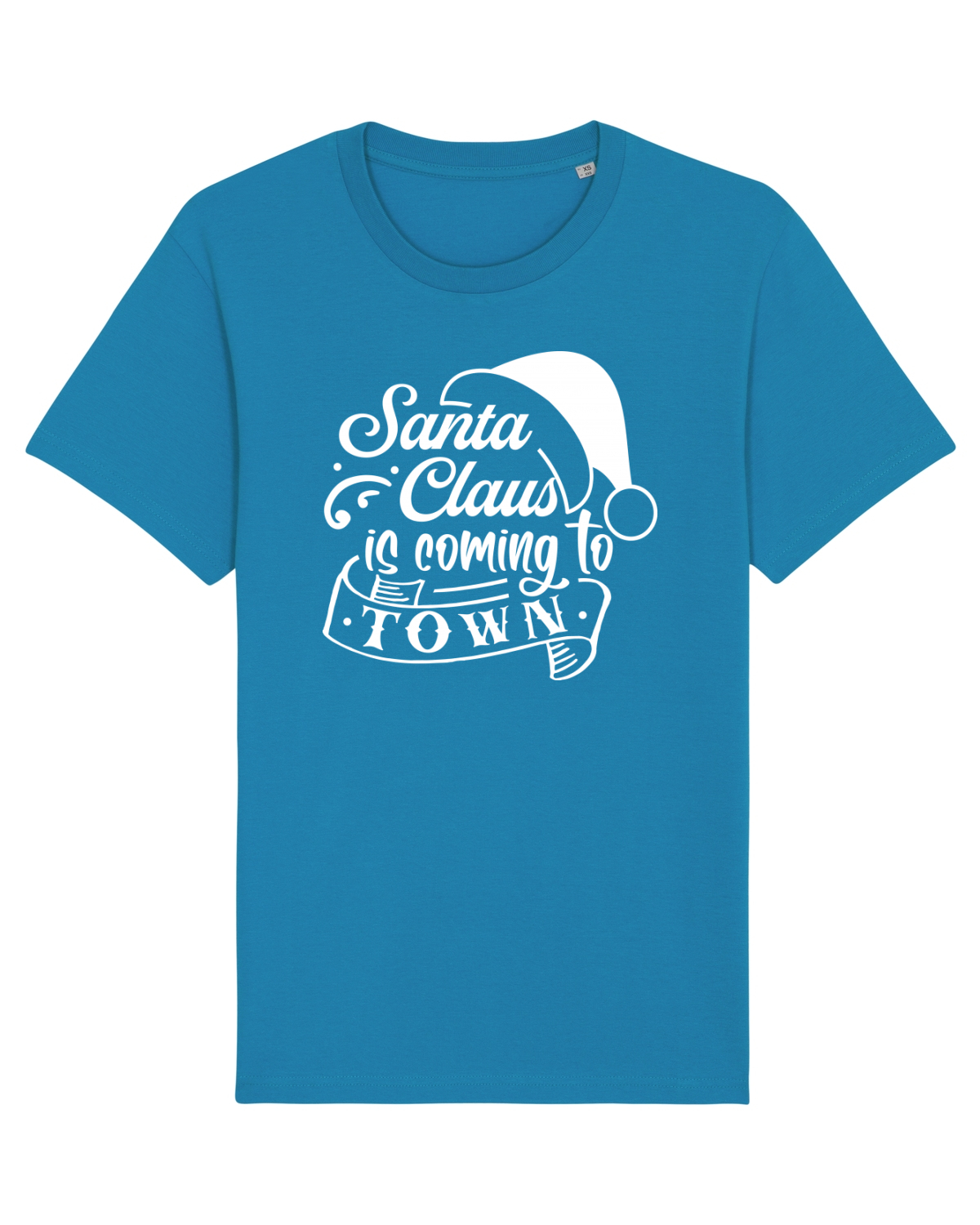 Tricou mânecă scurtă Unisex Rocker Azur