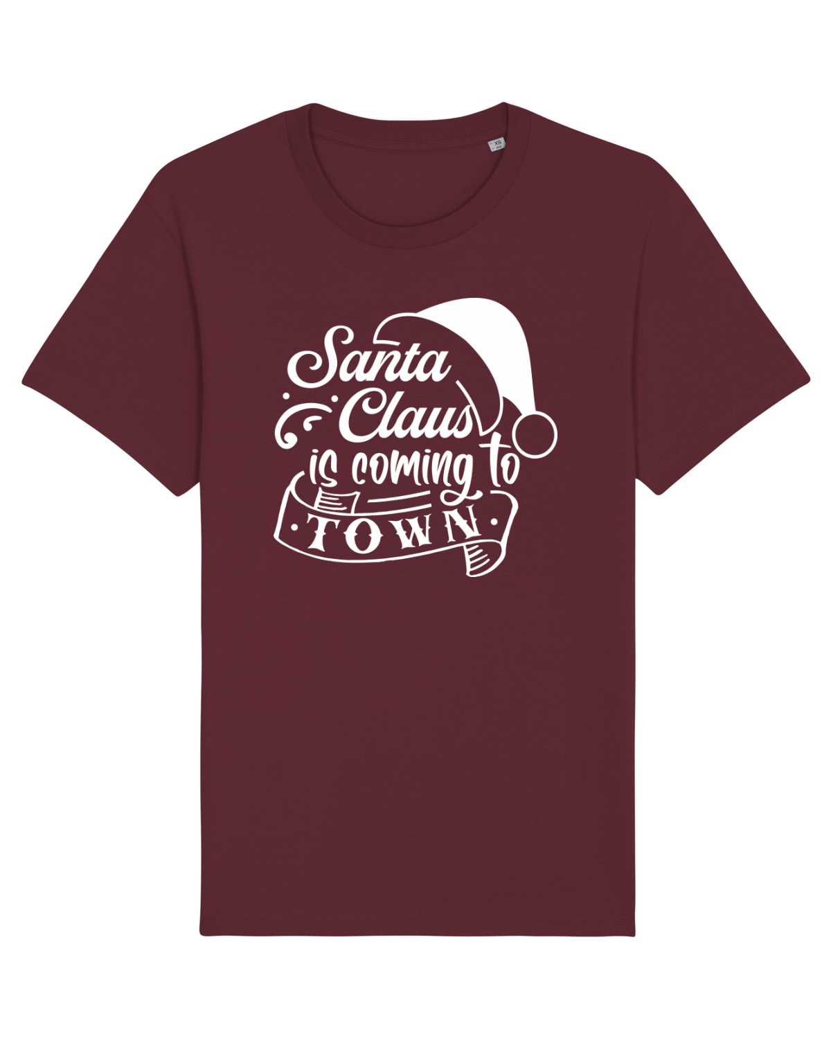 Tricou mânecă scurtă Unisex Rocker Burgundy