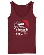 Santa Claus is coming to town White and Red Maiou Damă Dreamer