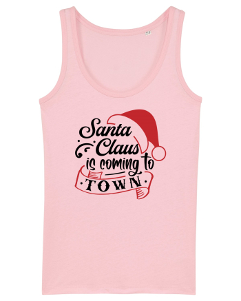 Santa Claus is coming Cotton Pink