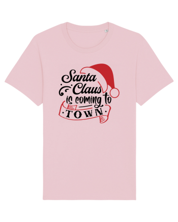 Santa Claus is coming Cotton Pink