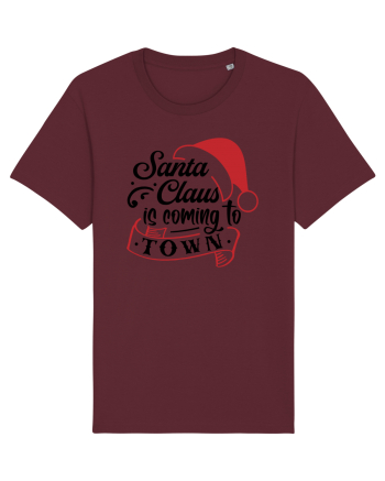 Santa Claus is coming Burgundy