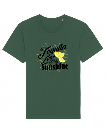 Tequila Lime and Sunshine Bottle Green