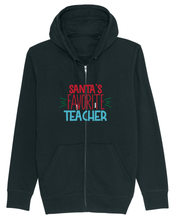 Santas Favorite Teacher Black