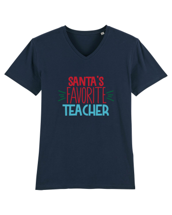 Santas Favorite Teacher French Navy