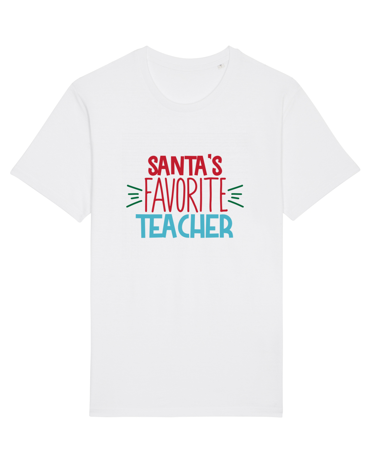 Tricou mânecă scurtă Unisex Rocker White