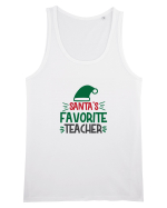 Santas Favorite Teacher Green Maiou Bărbat Runs