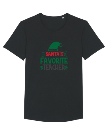 Santas Favorite Teacher Green Black