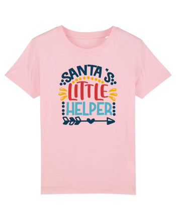 Santas Little Helper Arrow Cotton Pink