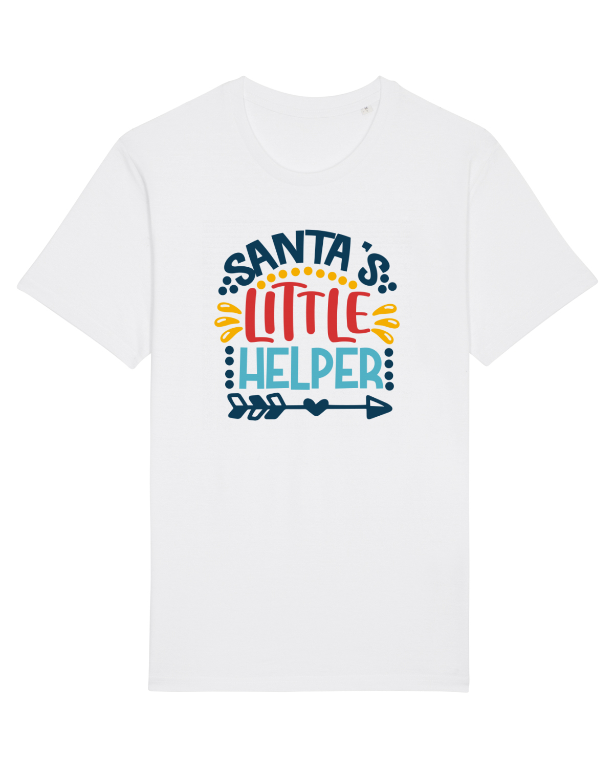 Tricou mânecă scurtă Unisex Rocker White