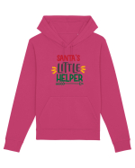 Santas Little Helper Green Hanorac Unisex Drummer