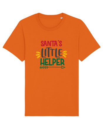 Santas Little Helper Green Bright Orange