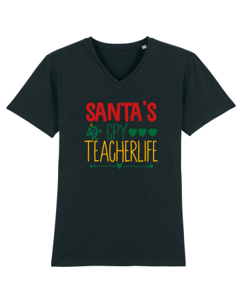Santas Spy Teacher Black