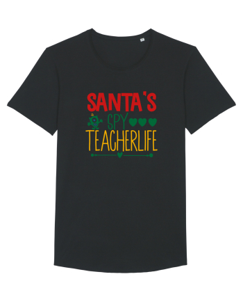 Santas Spy Teacher Black