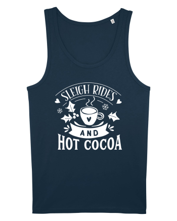 Sleigh Rides Xmas Navy