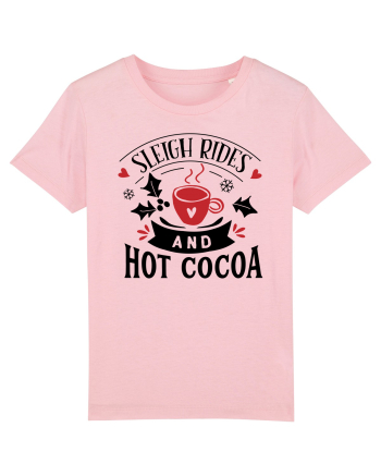 Sleigh Rides and Hot Cocoa Cotton Pink
