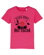 Sleigh Rides and Hot Cocoa Tricou mânecă scurtă  Copii Mini Creator