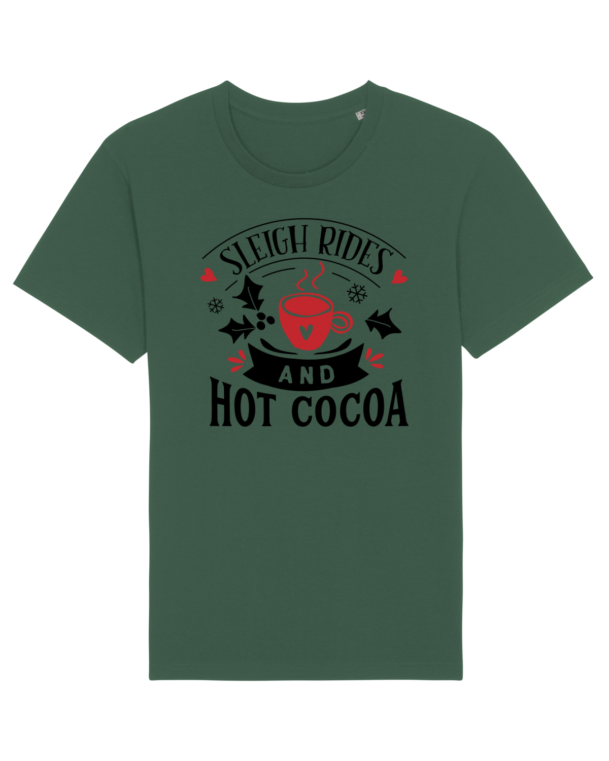 Tricou mânecă scurtă Unisex Rocker Bottle Green