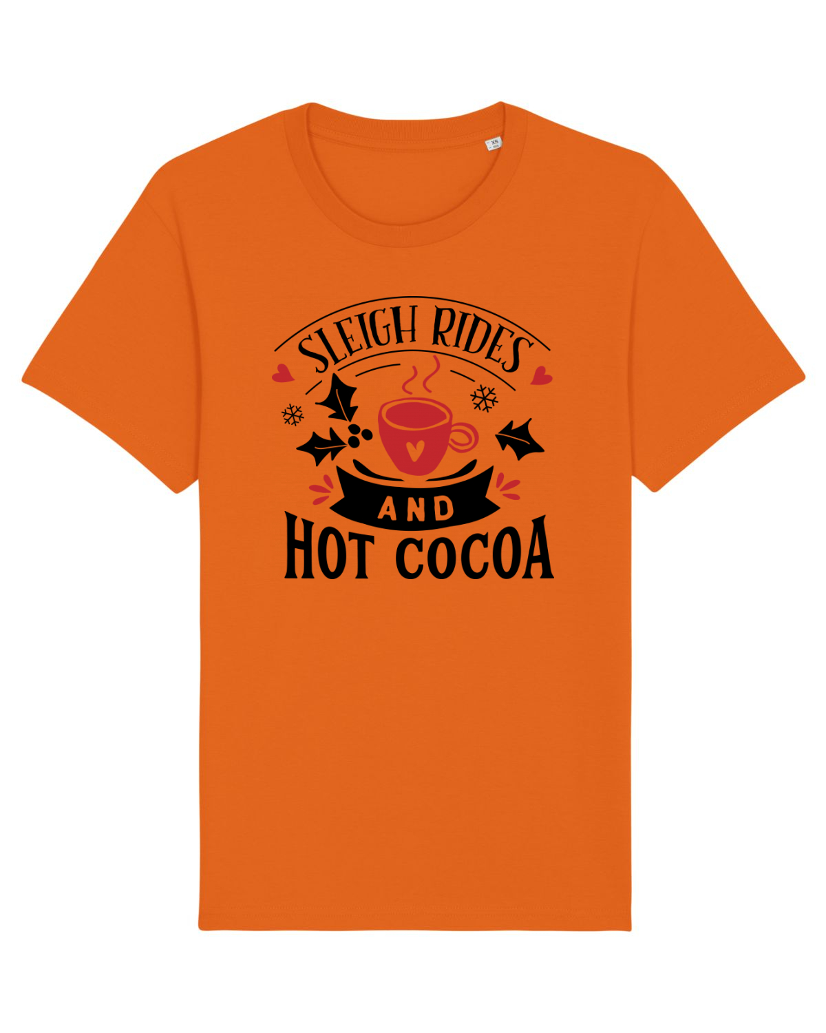 Tricou mânecă scurtă Unisex Rocker Bright Orange