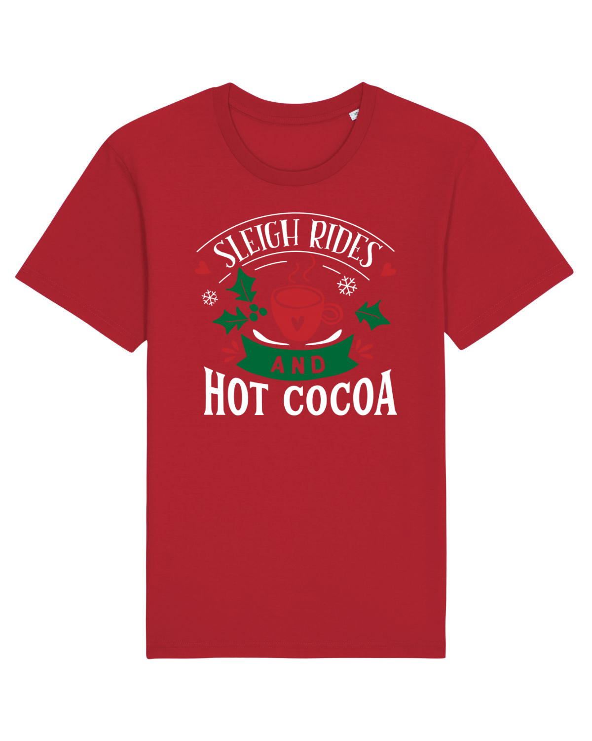 Tricou mânecă scurtă Unisex Rocker Red