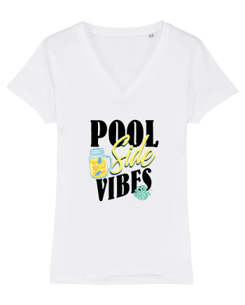 Pool Side Vibes White