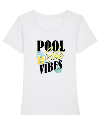 Pool Side Vibes White