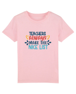 Teachers Always Make the Nice List Tricou mânecă scurtă  Copii Mini Creator