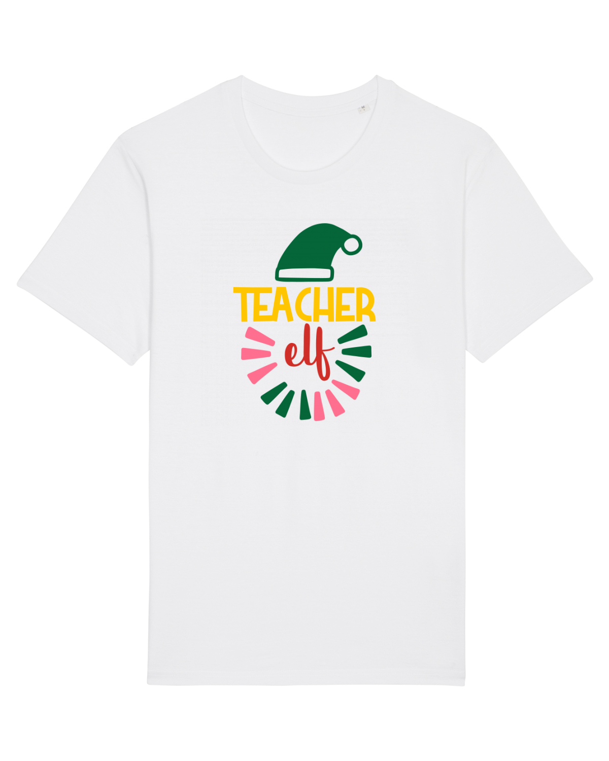 Tricou mânecă scurtă Unisex Rocker White