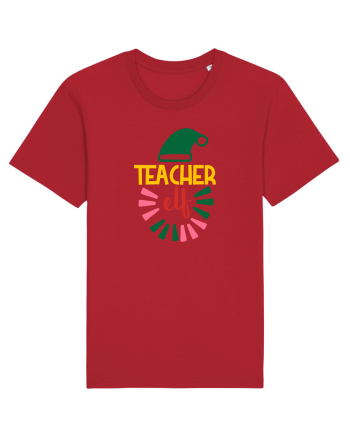 Teacher Elf Red