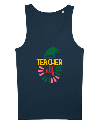 Teacher Elf Navy