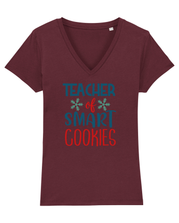 Teacher of Smart Cookies Burgundy