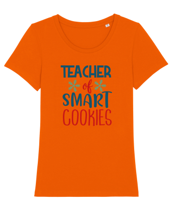 Teacher of Smart Cookies Bright Orange