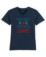 Teacher of Smart Cookies Tricou mânecă scurtă guler V Bărbat Presenter