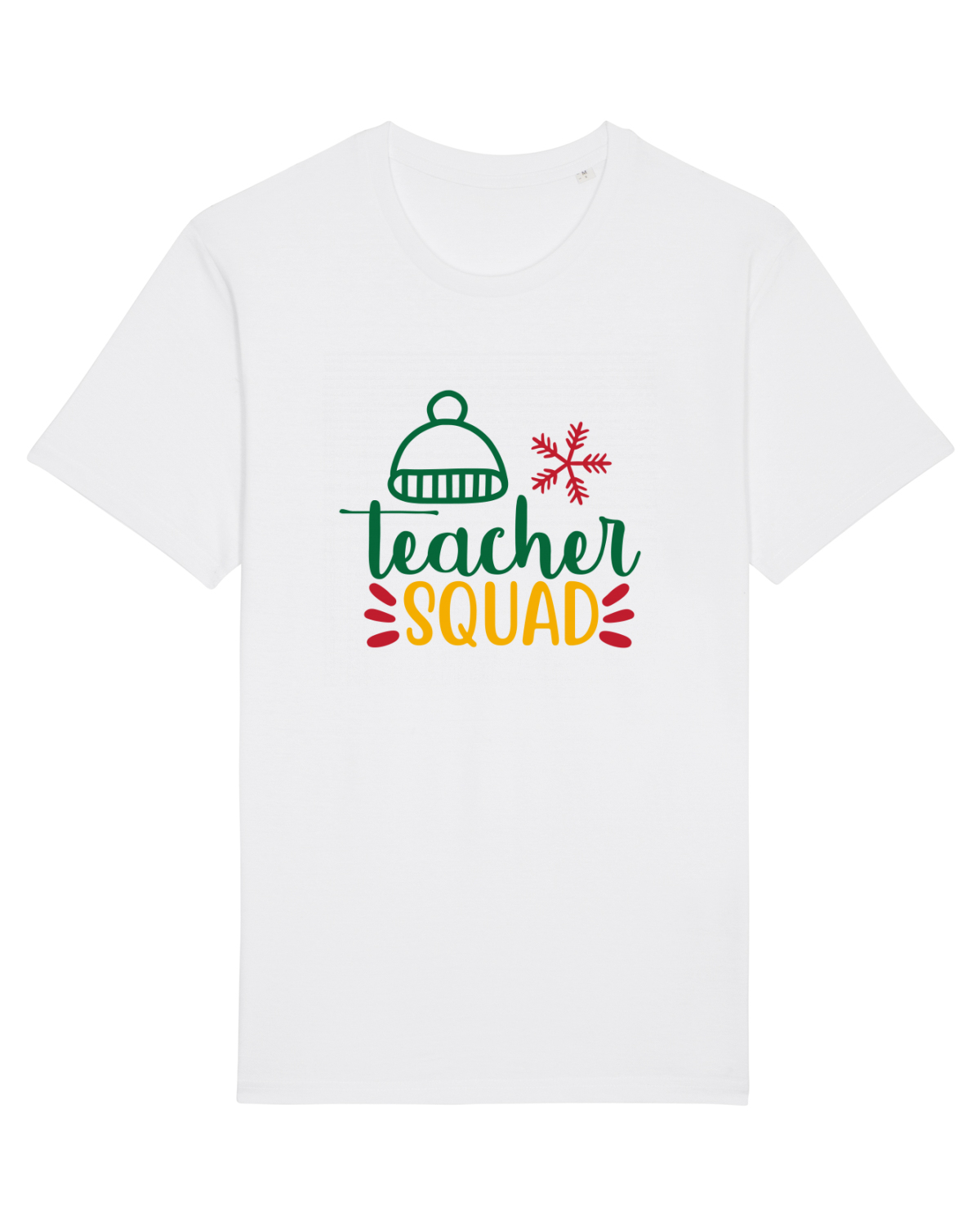 Tricou mânecă scurtă Unisex Rocker White