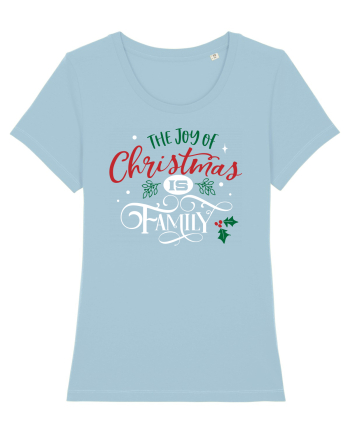 The Joy of Christmas Sky Blue