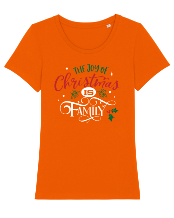 The Joy of Christmas Bright Orange