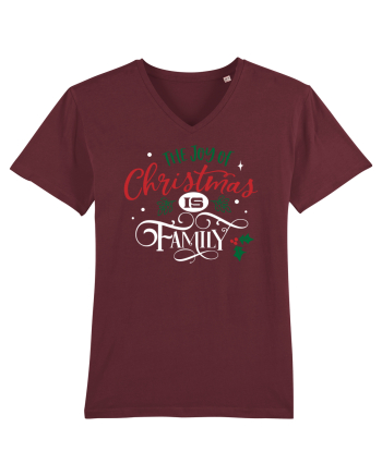 The Joy of Christmas Burgundy