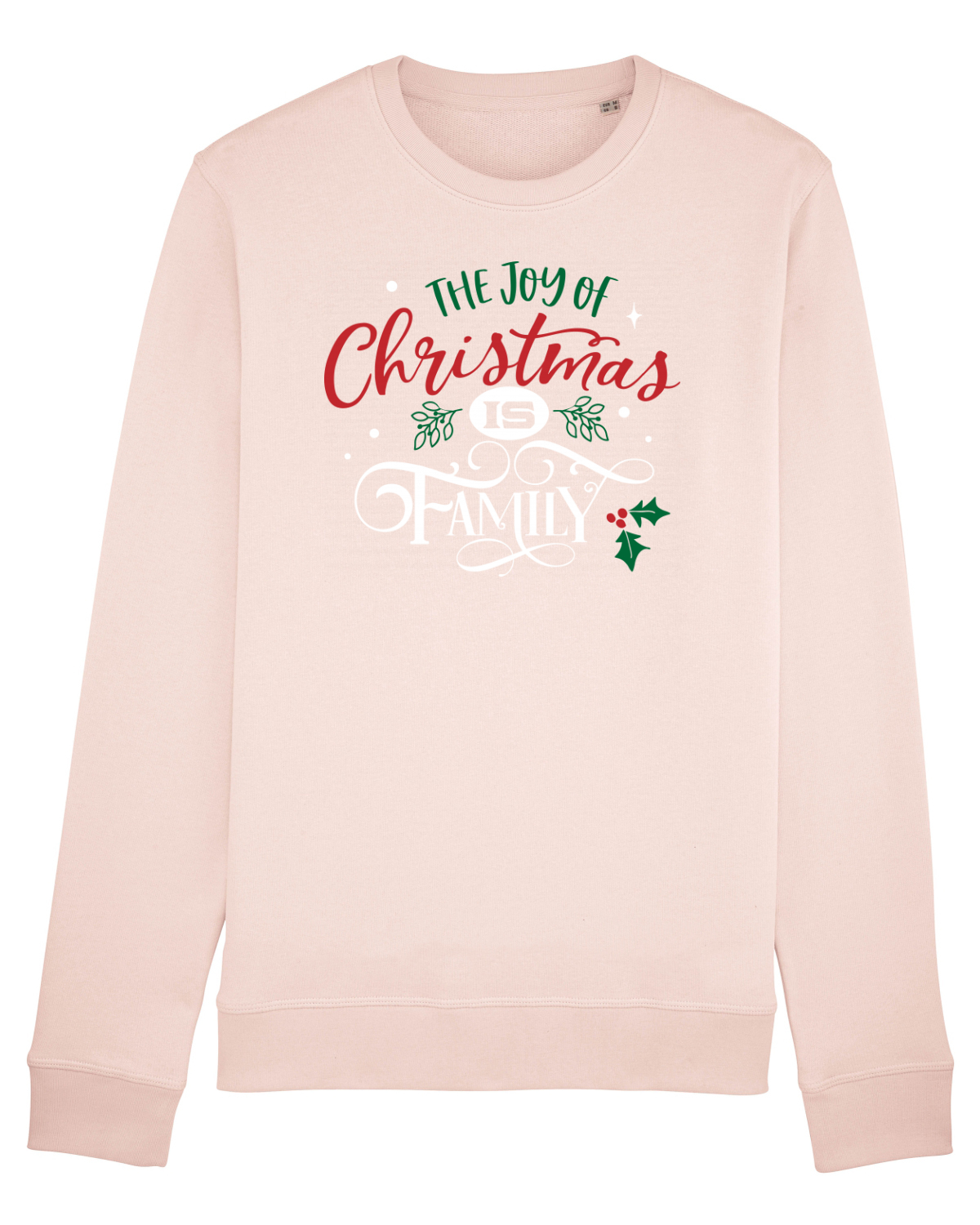 Bluză mânecă lungă Unisex Rise Candy Pink