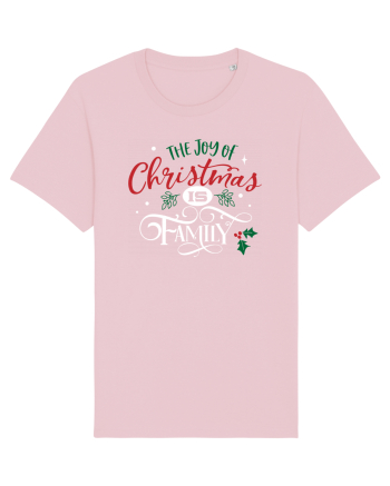 The Joy of Christmas Cotton Pink