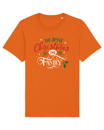 The Joy of Christmas Bright Orange