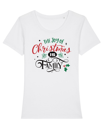The Joy of Christmas is Family White