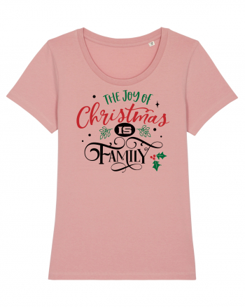 The Joy of Christmas is Family Canyon Pink