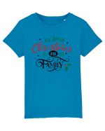 The Joy of Christmas is Family Tricou mânecă scurtă  Copii Mini Creator